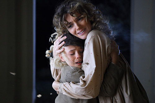 Philippa Schöne und Christiane Filangieri in "DIE KLEINE LADY" - Regie und Kamera: Gernot Roll